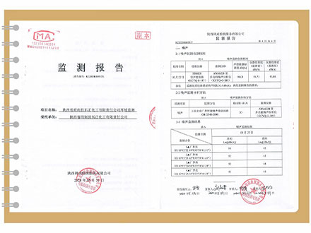 东正化工2020年5月环境监测报告