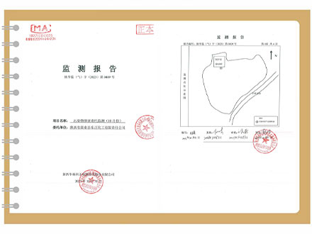 东正化工2023年10月份污染物排放监测报告