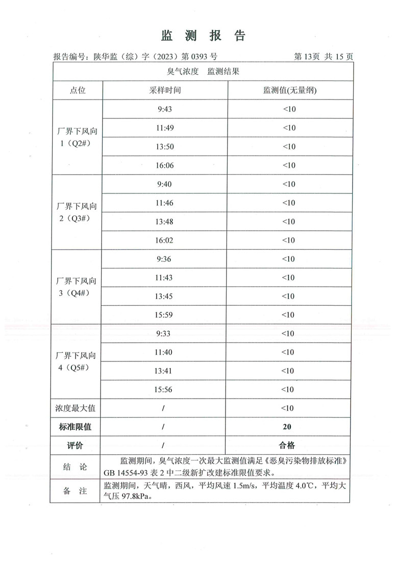 东正化工2024年1月份污染物排放监测报告(图14)